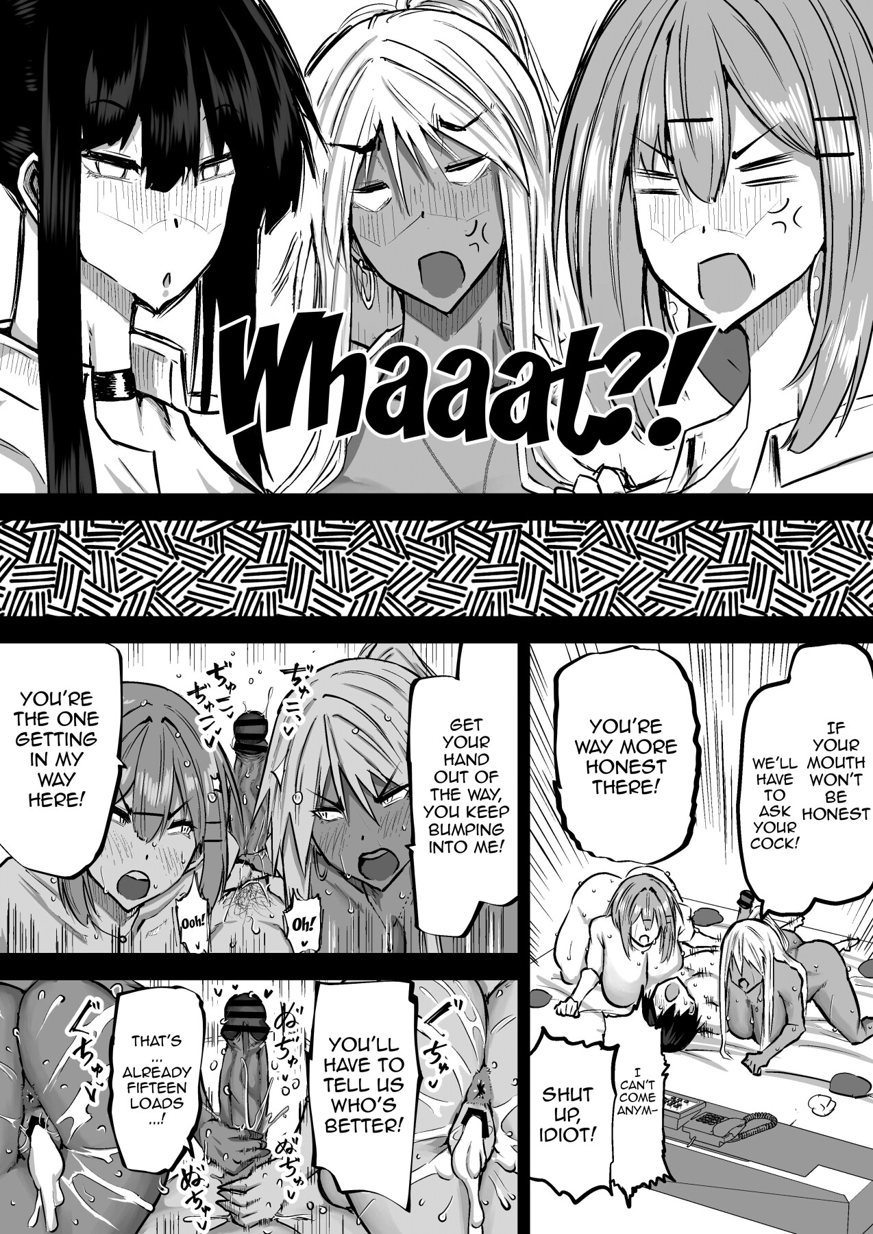 Hentai Manga Comic-The Huge Tittied Gals That Suck Everything Out Of Me-Read-290